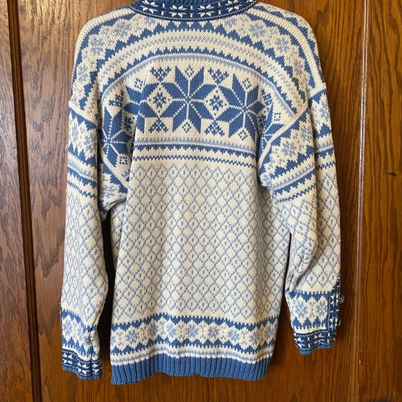 Voss Pure Wool Norwegian Sweater - Picture 3 of 5